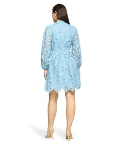 Dames jurk blauw