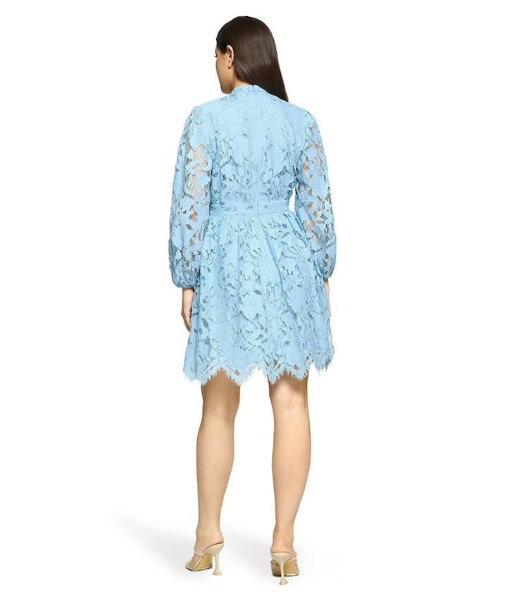 Dames jurk blauw