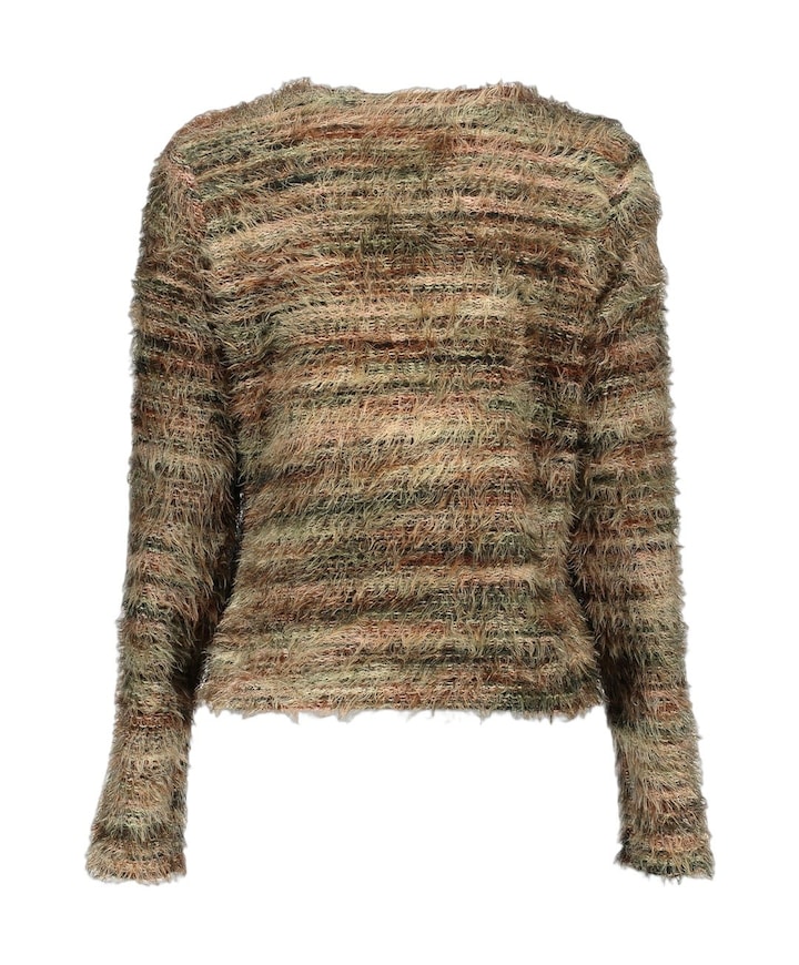 Dames vest bruin