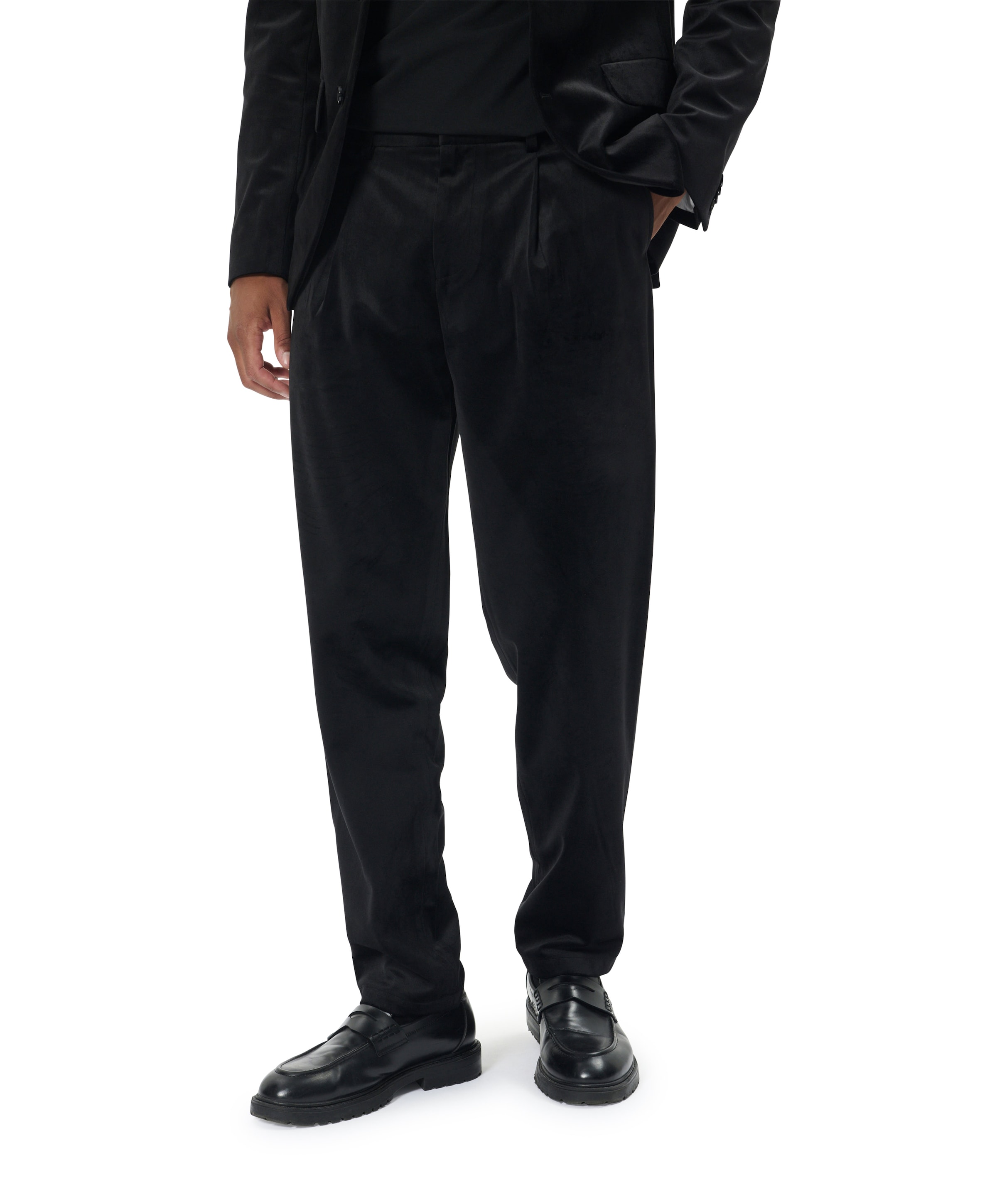 MAkian heren broek zwart