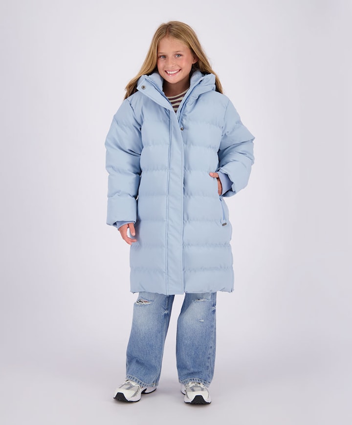 Meisjes jas blauw