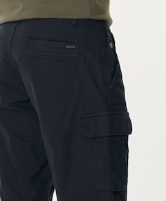 heren korte broek blauw