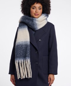 Dames sjaal blauw