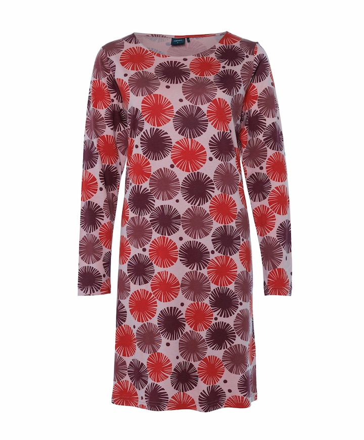 Dames nachthemd rood