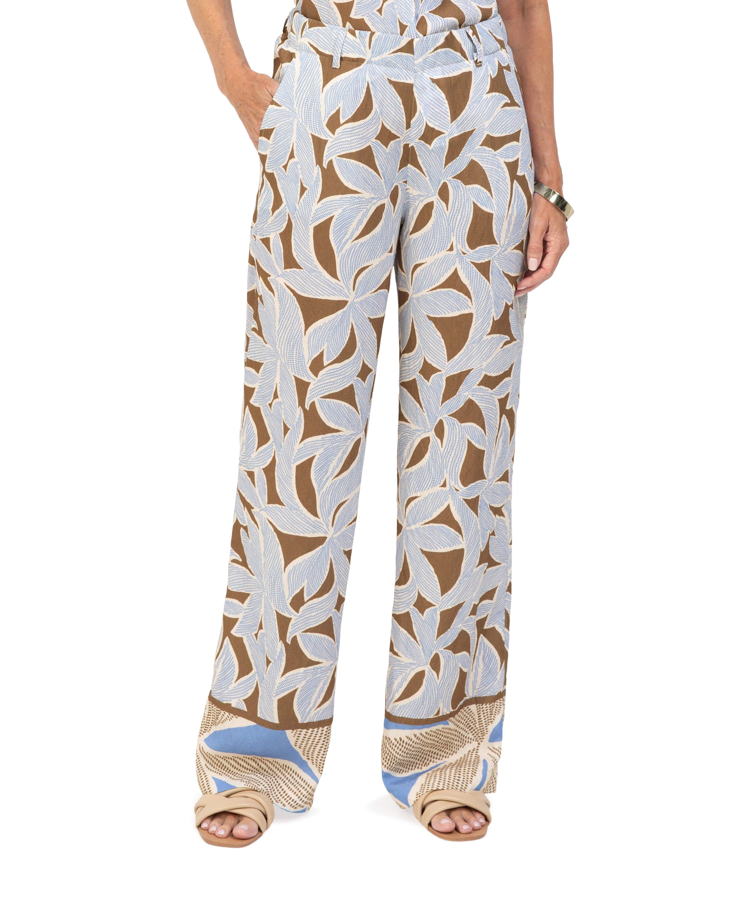 PARIGI dames broek bruin