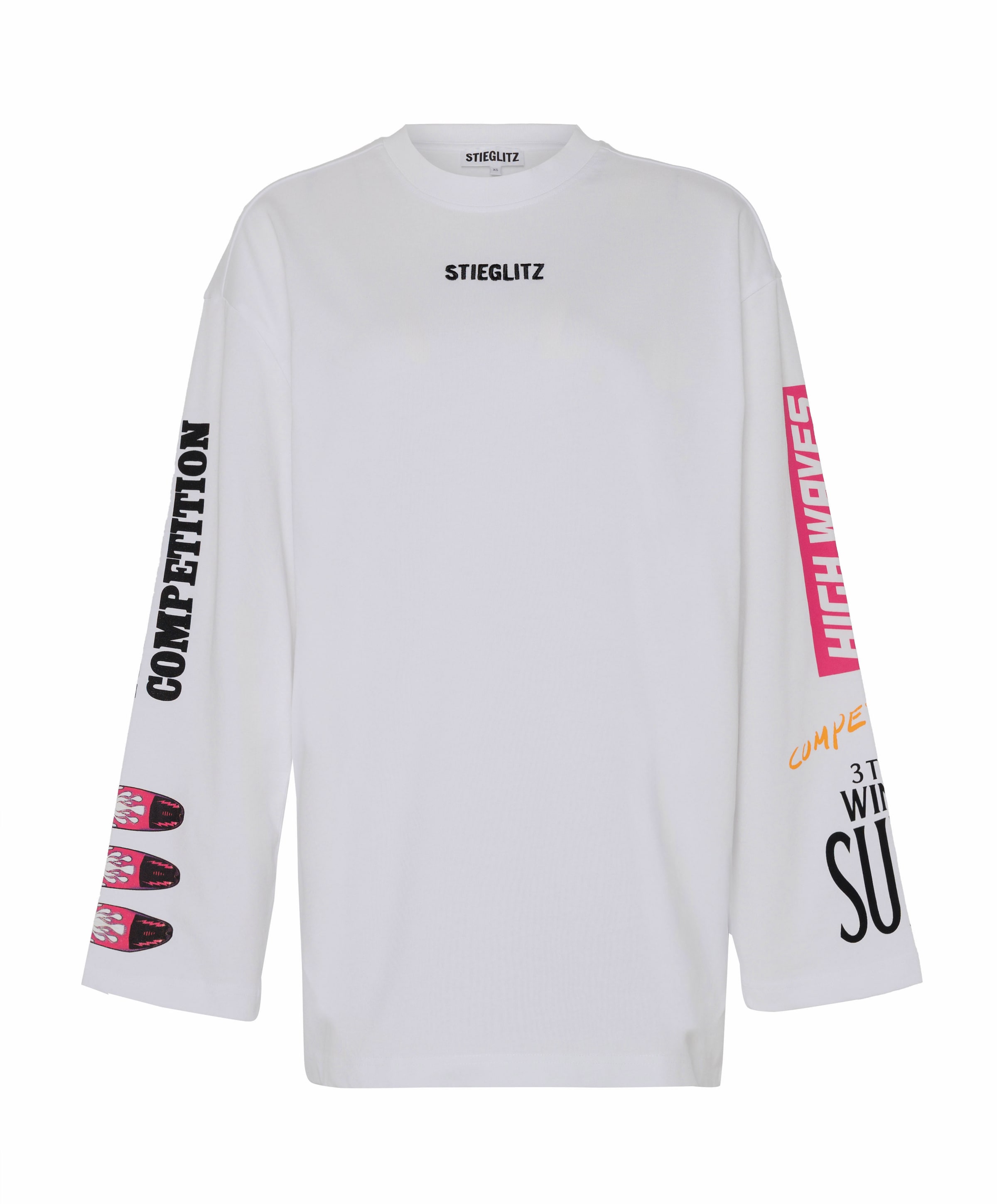 Dames longsleeve wit