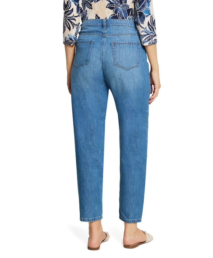 7/8 dames jeans blauw