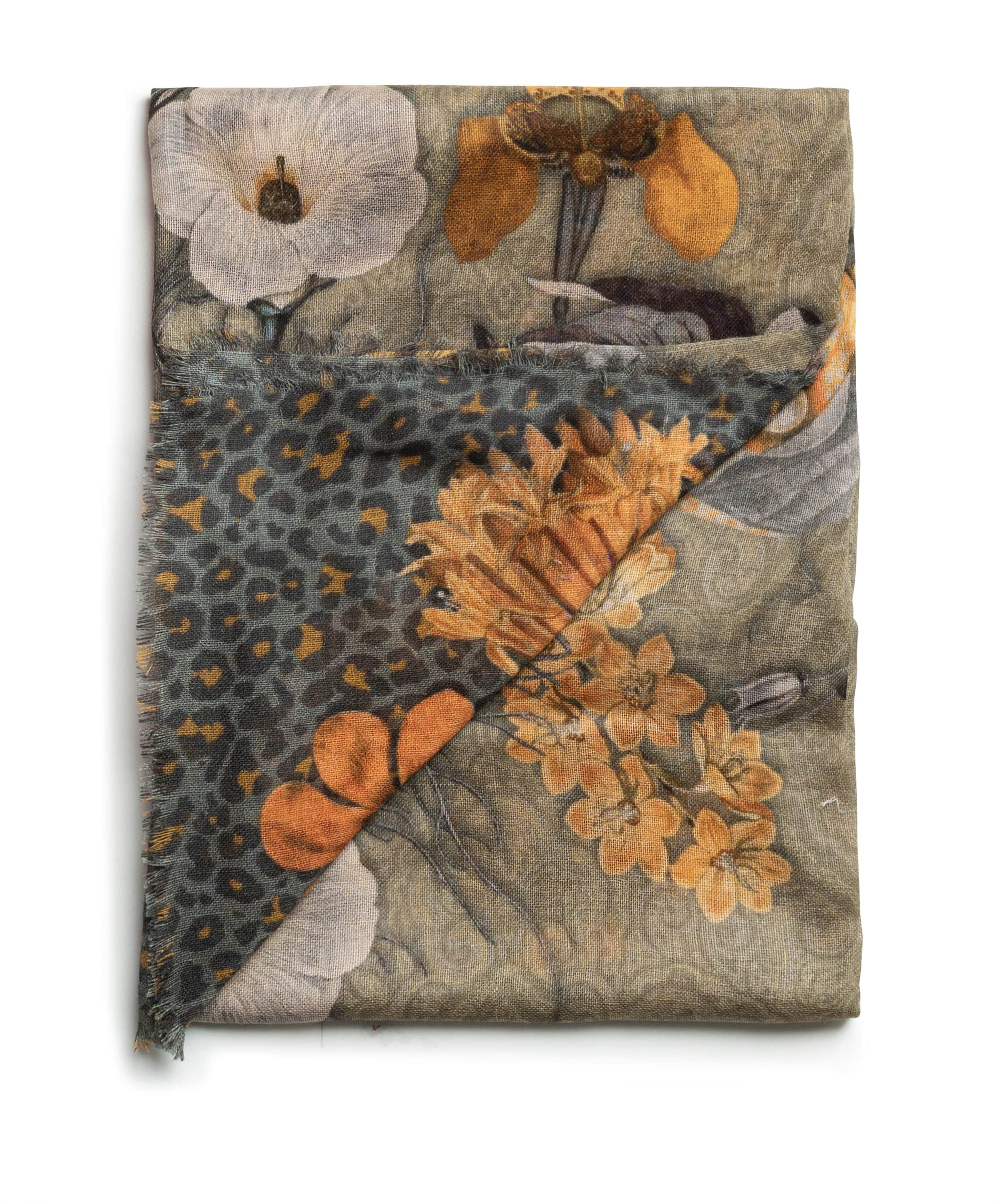 Dames sjaal multicolor