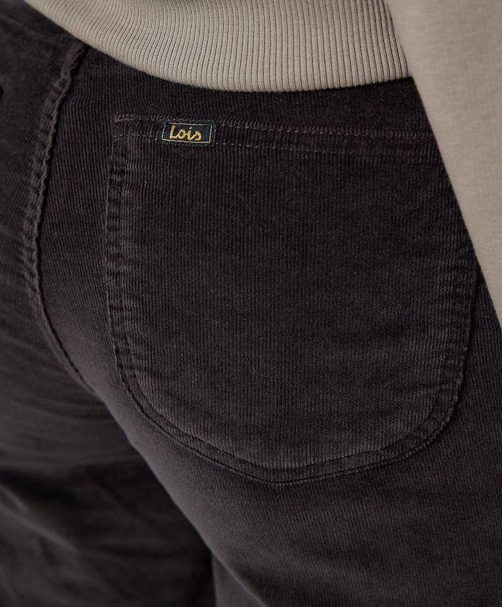 Palazzo Mistral 7765 Micro Cord Soft dames broek bruin