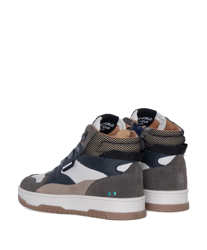 Billie Baas jongens sneakers grijs