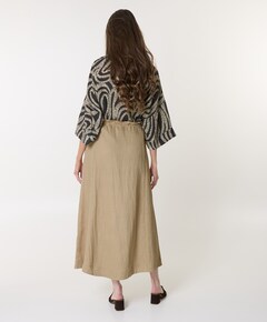 Dames rok beige