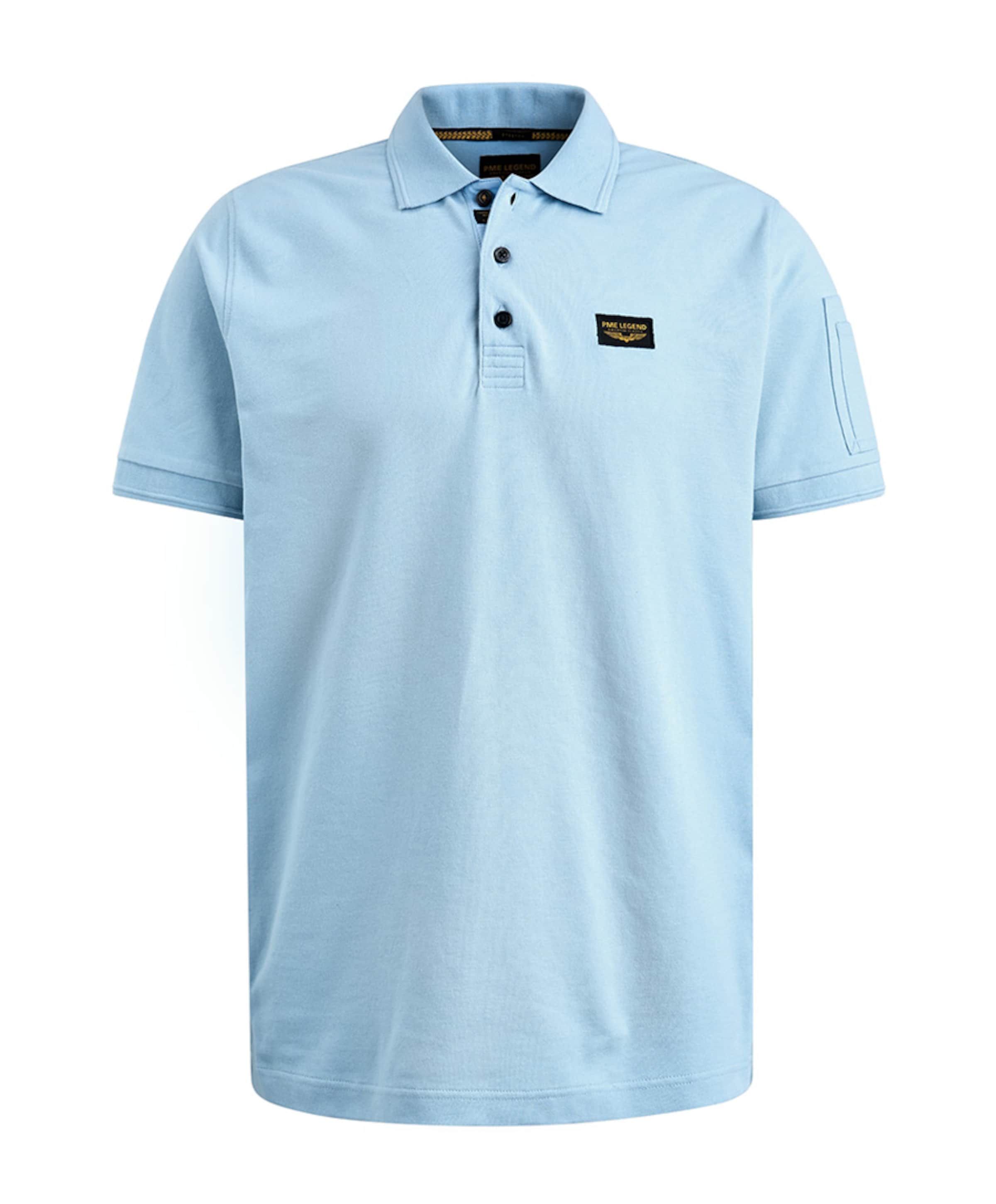 Heren polo blauw