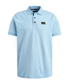 Heren polo blauw