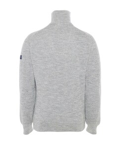 Trui met rits grijs