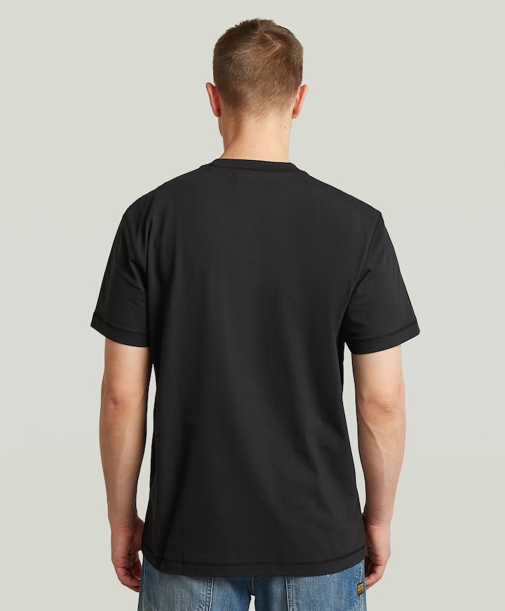 Heren T-shirt zwart