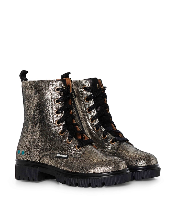 Saar Sterk meisjes boots goud