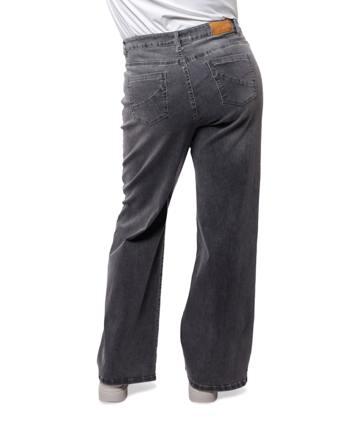 Essentials: Neona dames jeans grijs