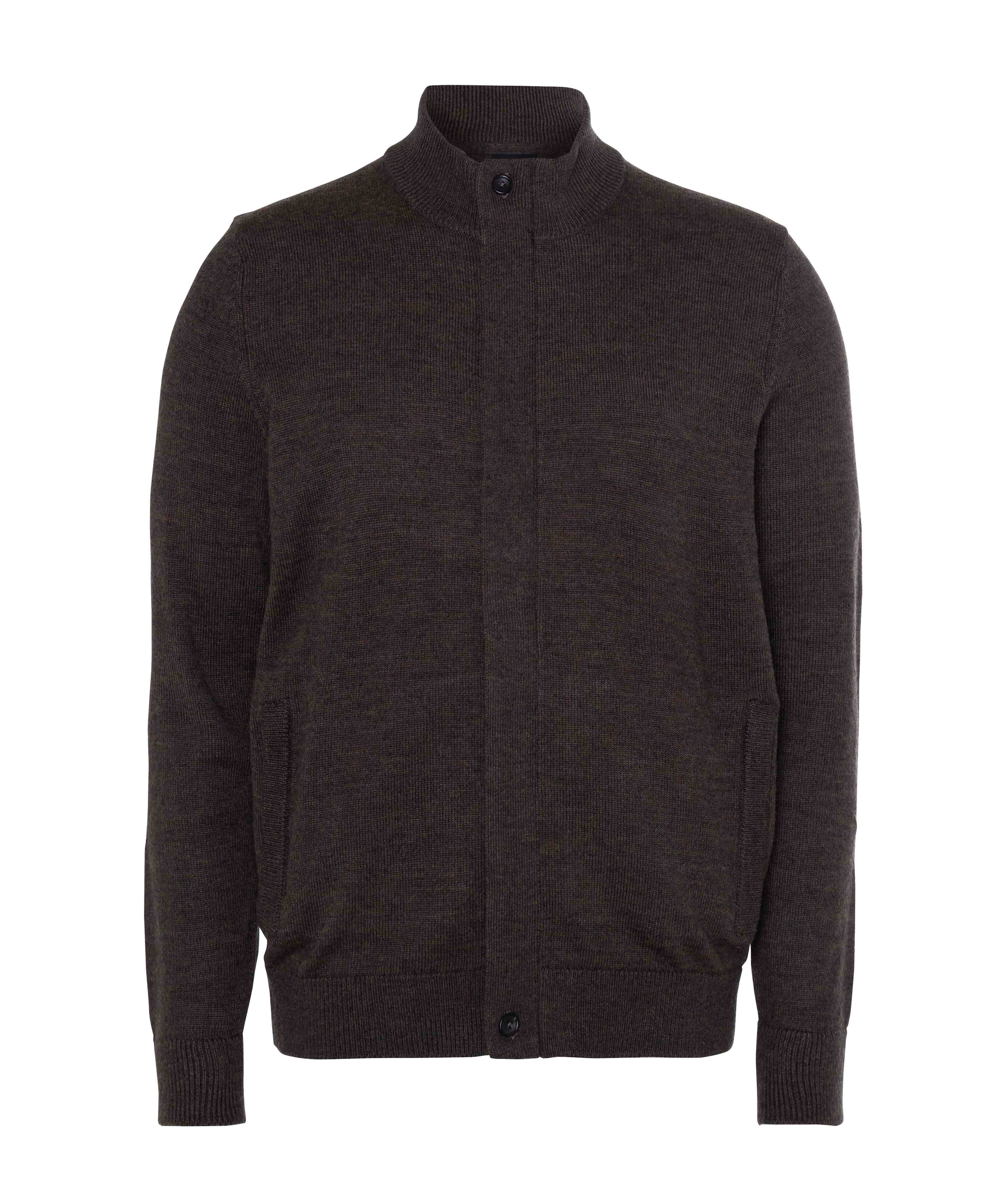 Heren vest bruin