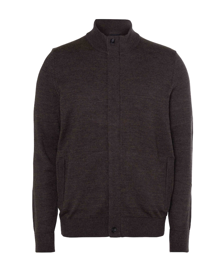 Heren vest bruin
