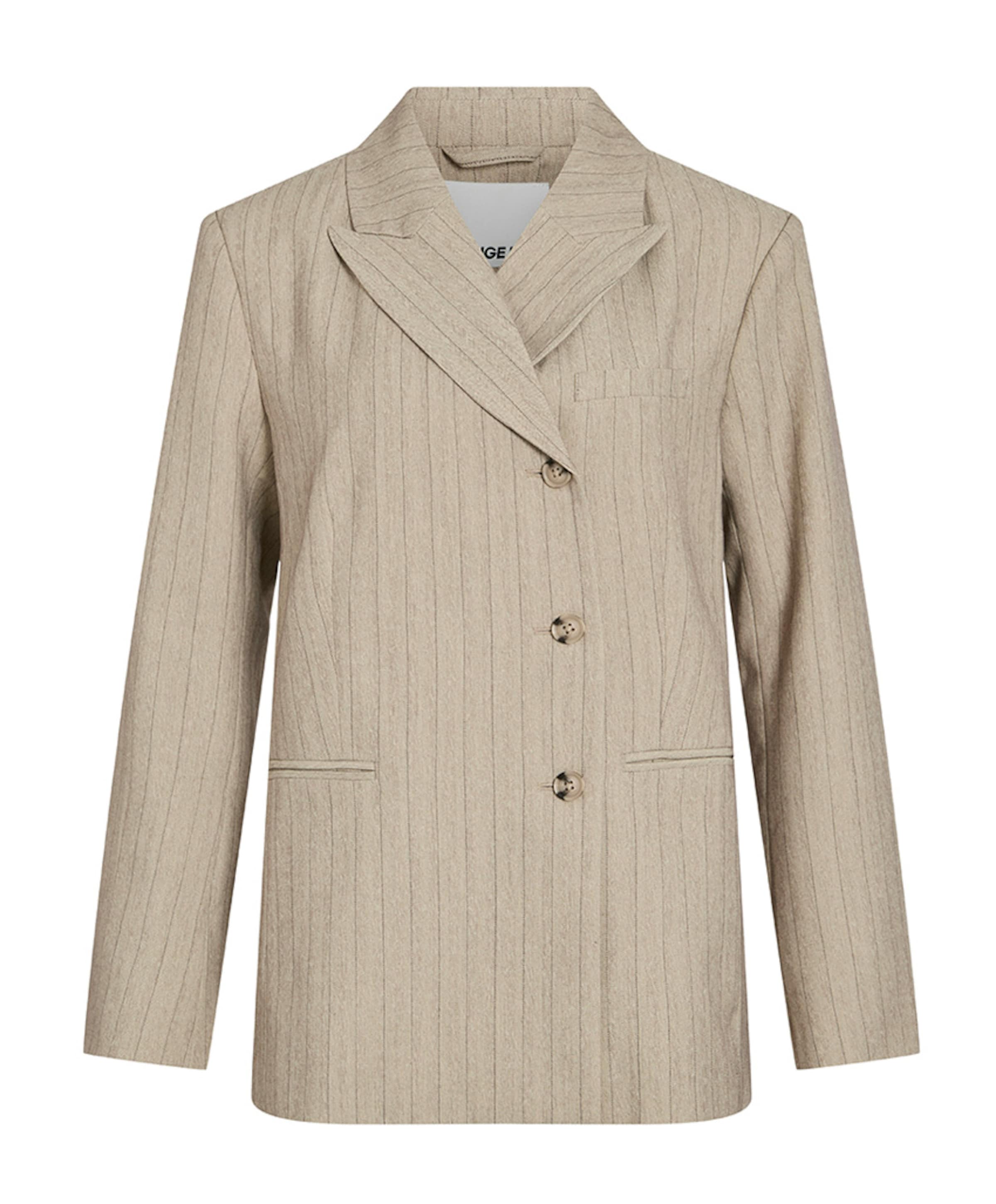 Dames blazer beige