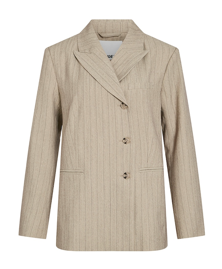 Dames blazer beige