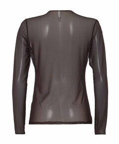 Dames longsleeve bruin