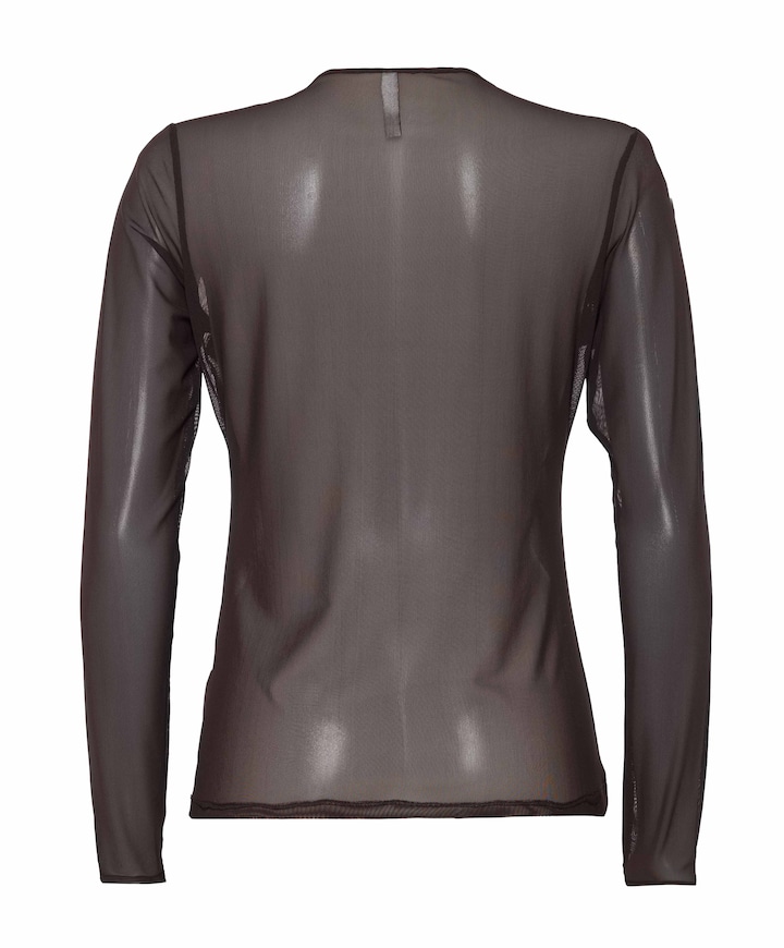 Dames longsleeve bruin