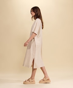 Dames nachthemd beige