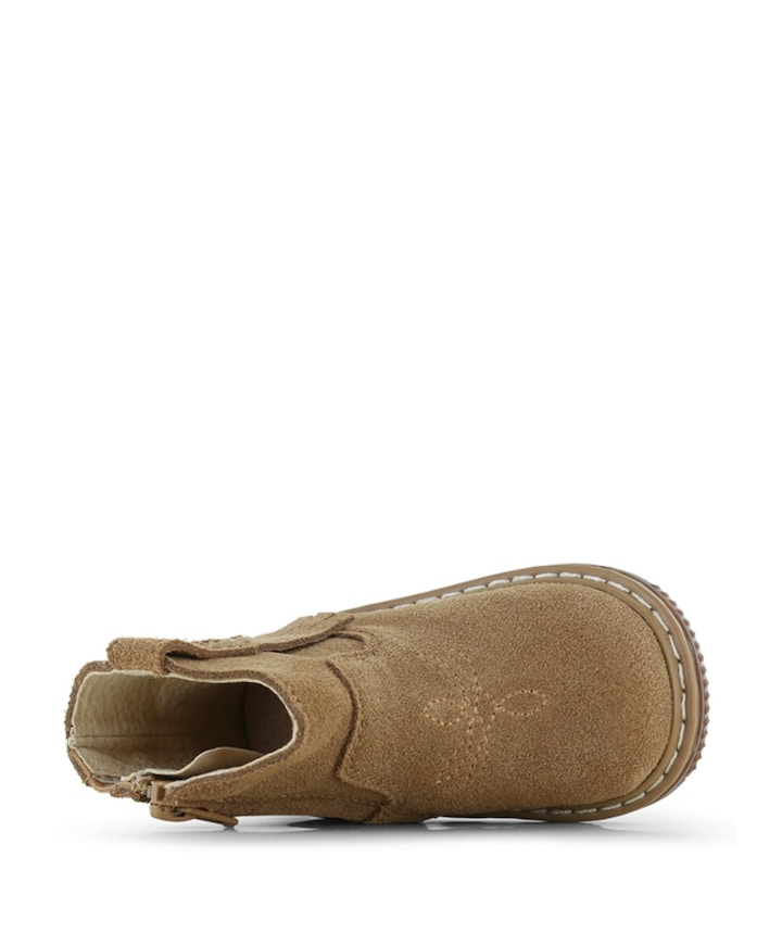 meisjes enkellaarzen beige