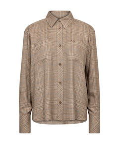 Dames blouse beige