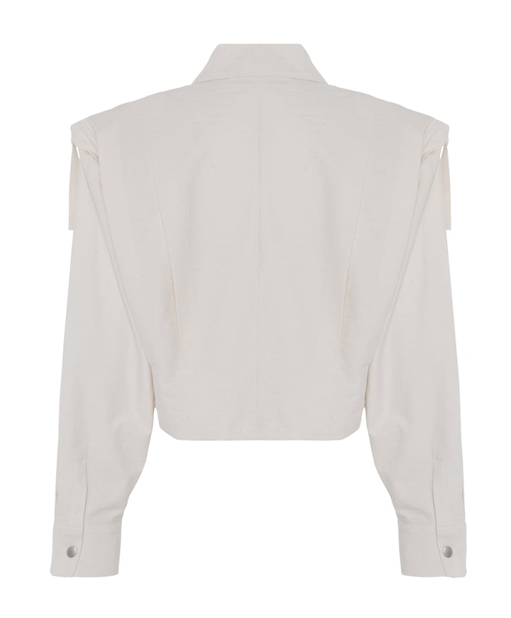 Dames blouse ecru