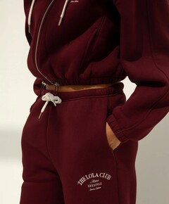 Maya dames trainingsbroek bordeaux