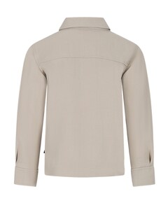 Jongens overhemd lange mouw beige