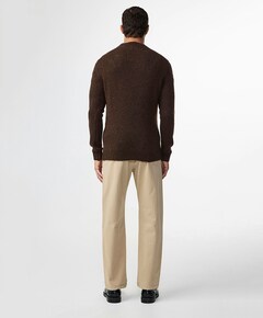 Heren trui bruin