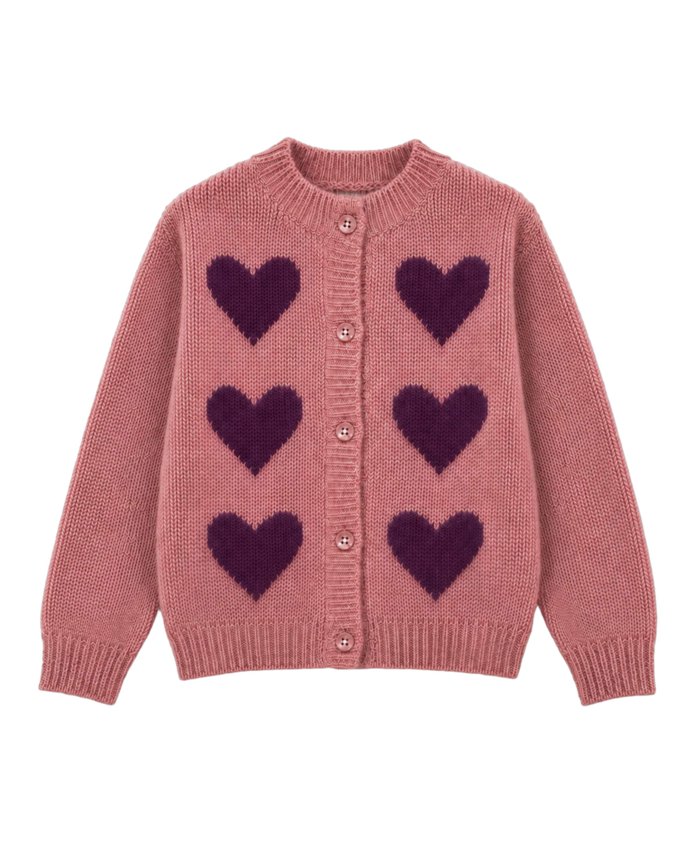 Meisjes vest bordeaux