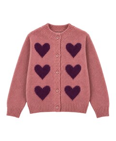 Meisjes vest bordeaux