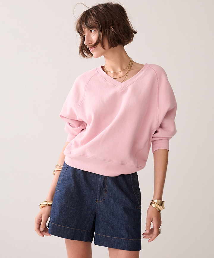 Dames sweater roze