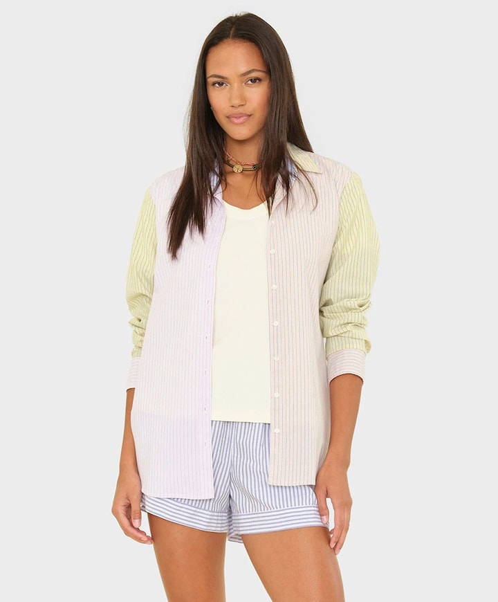 Dames blouse multicolor