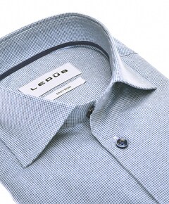 Overhemd lange mouw blauw