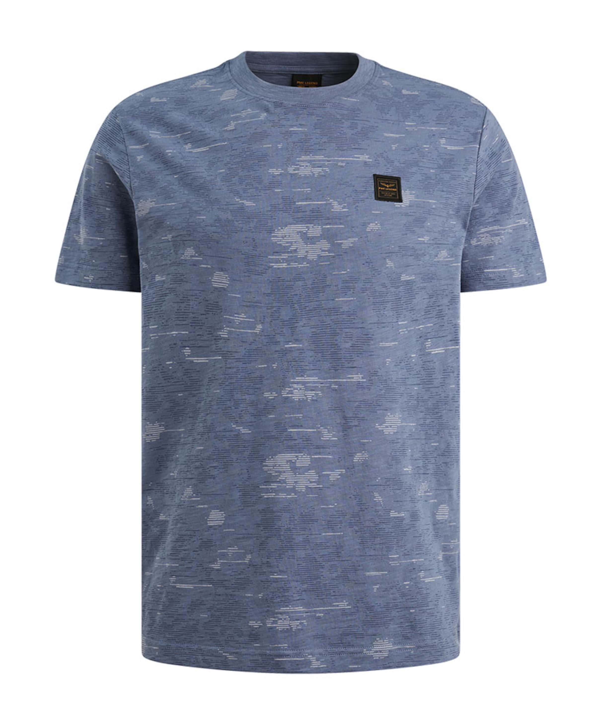 Heren T-shirt blauw