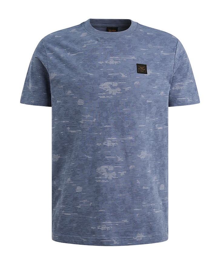Heren T-shirt blauw