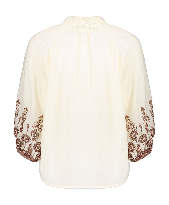 Dames blouse ecru