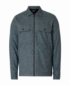 Heren overshirt groen