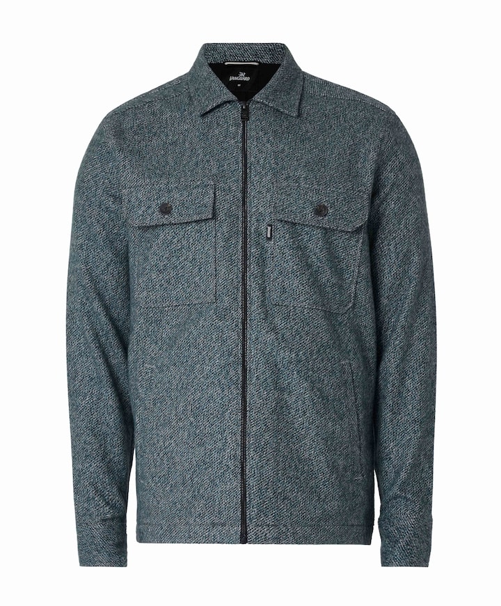 Heren overshirt groen
