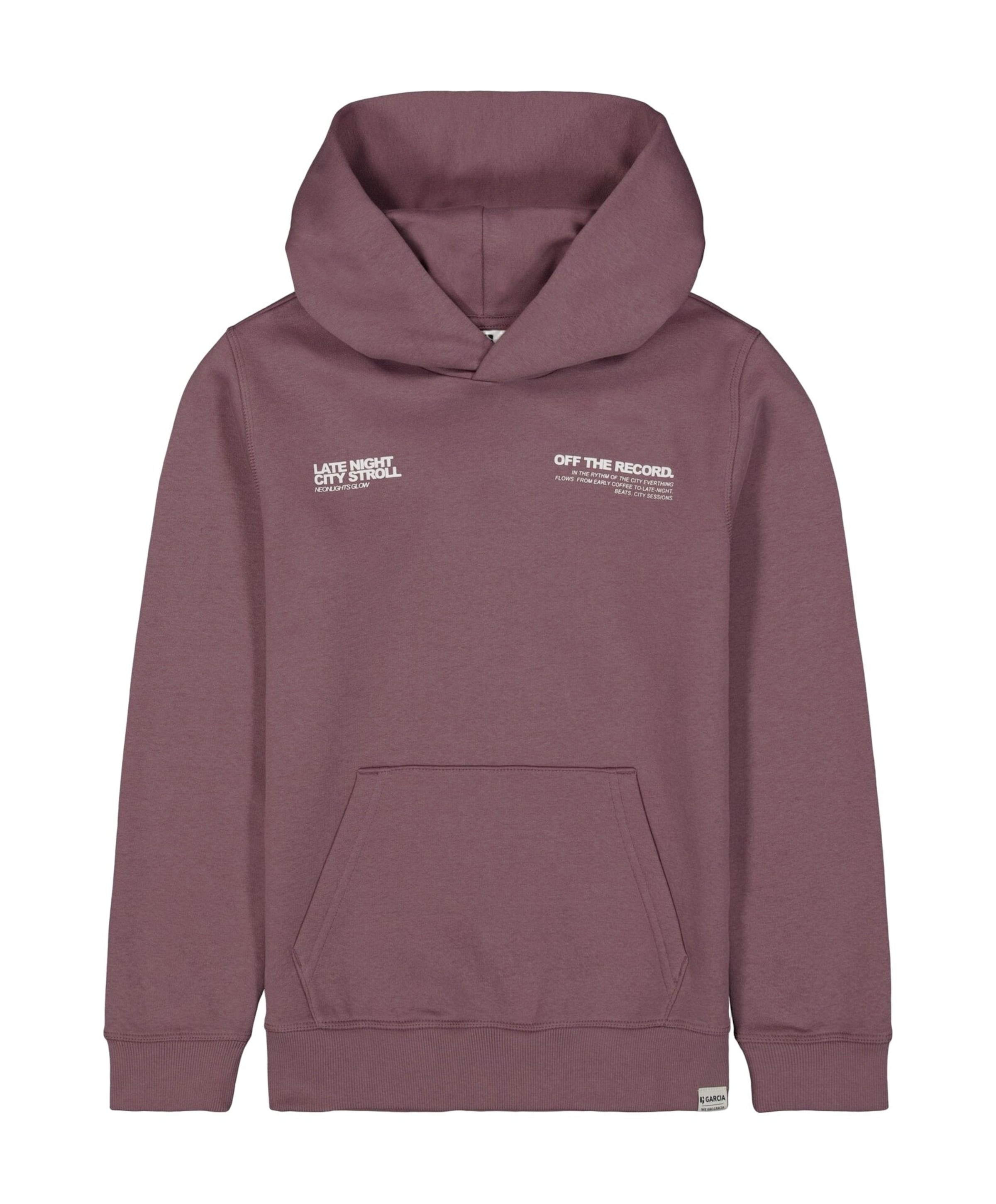 Jongens sweater paars
