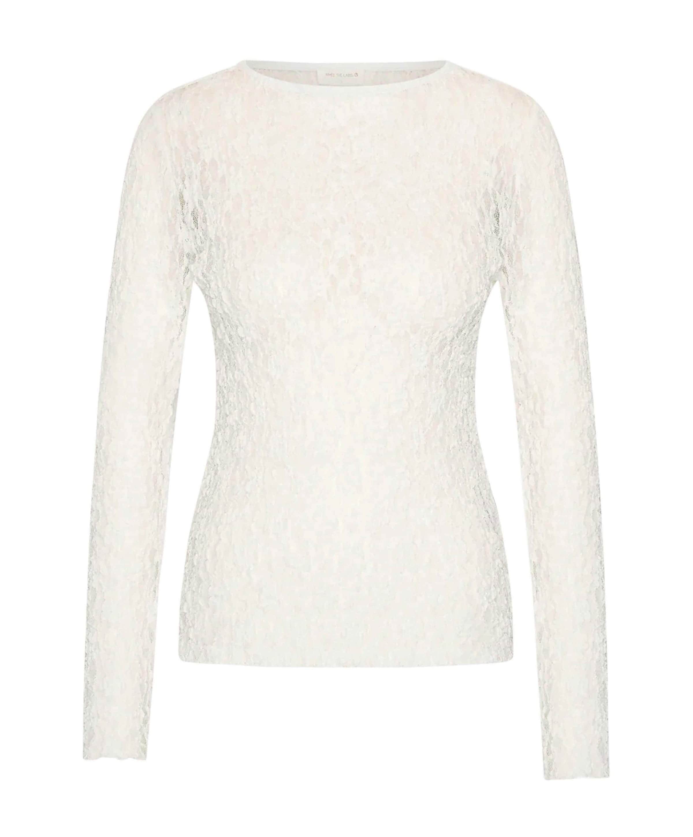 Dames top ecru