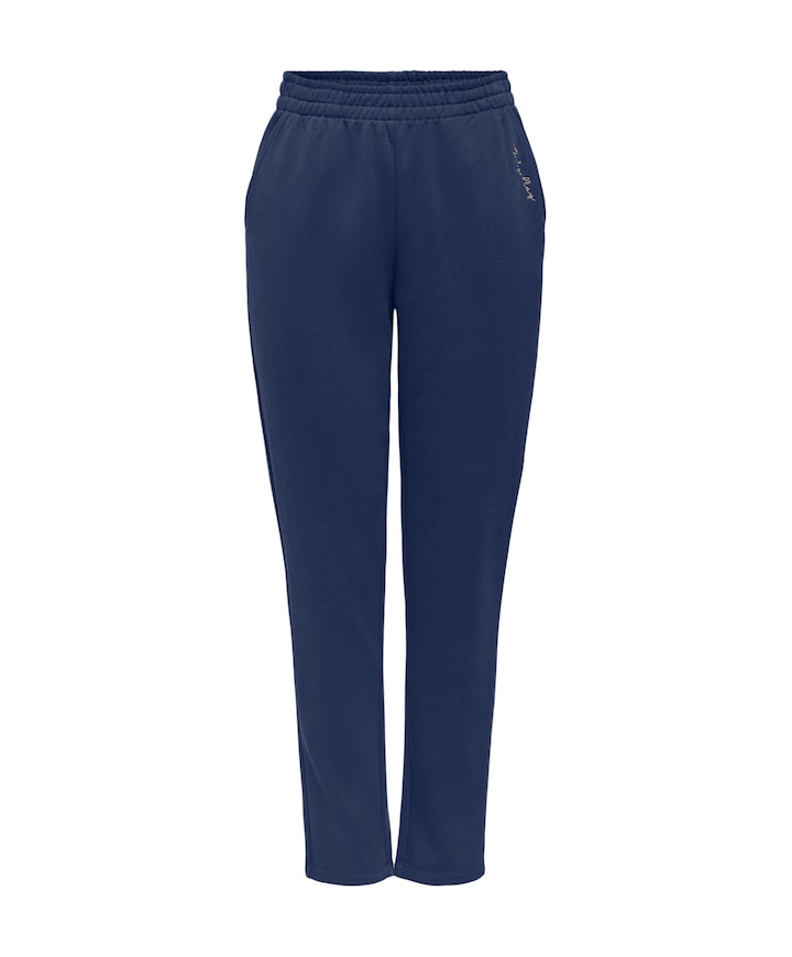 ONPACE MW BRUSH TAPPERED SWT PNT dames trainingsbroek blauw