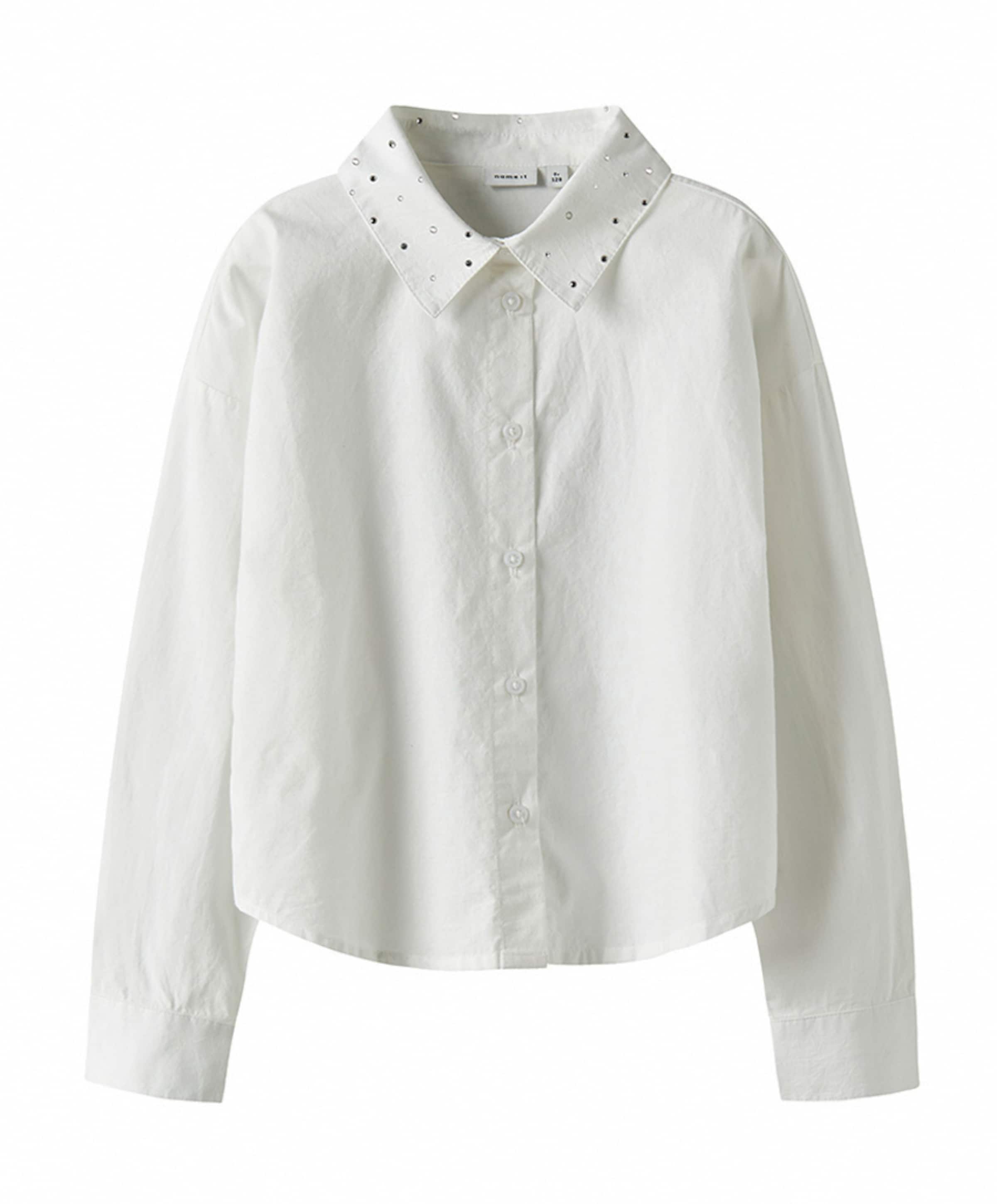 Blouse lange mouw wit