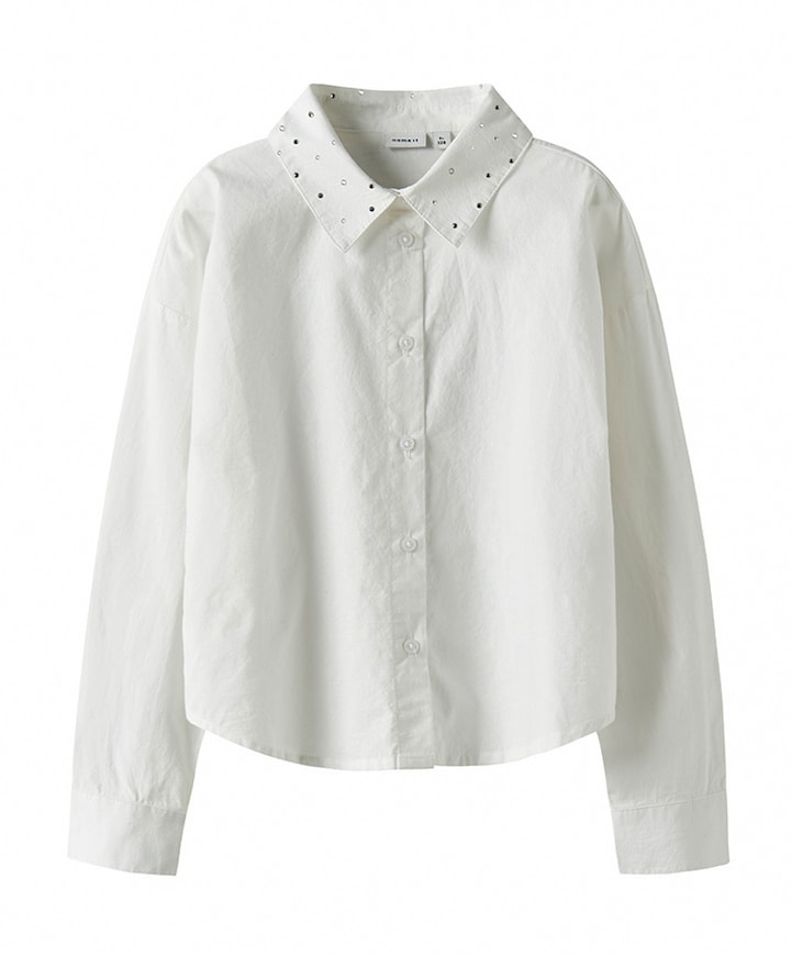 Blouse lange mouw wit