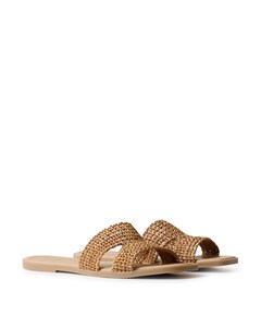 Wieki slippers bruin